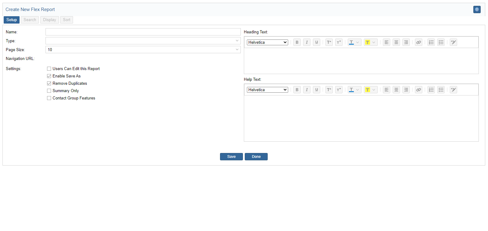 flex report tool
